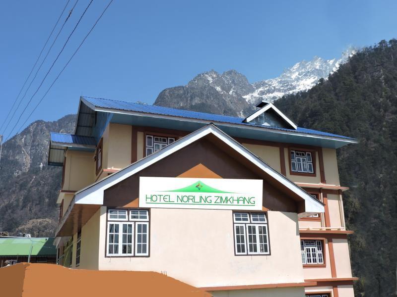 Norling Zimkhang Hotel Lachung Eksteriør bilde